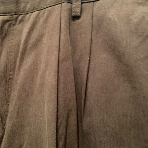 Dockers Mens Brown Plush Twill Pant 42 X 32 Pleated Classic Fit No Wrinkles New - Picture 15 of 16